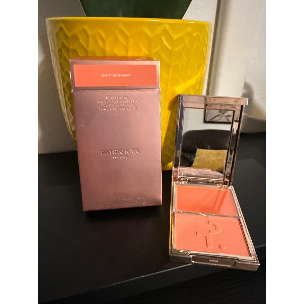 Patrick Ta Double-Take Blush Duo She's The Moment full size new in box